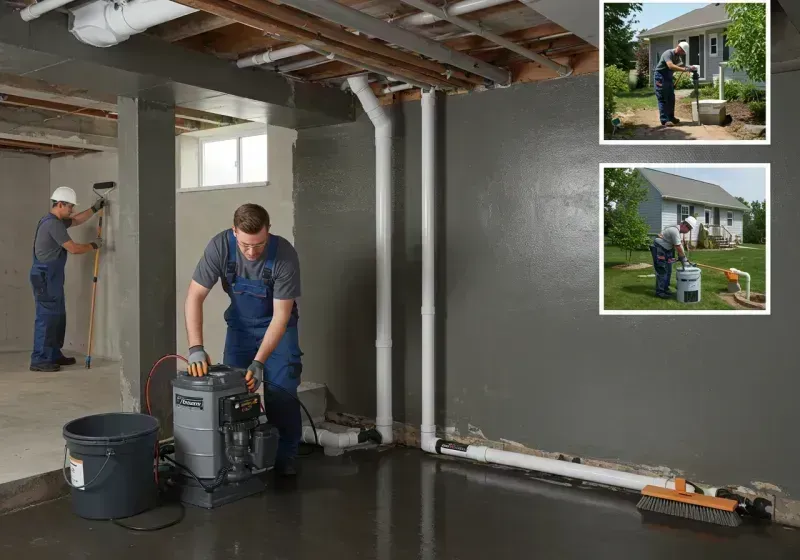 Basement Waterproofing and Flood Prevention process in Matoaca, VA